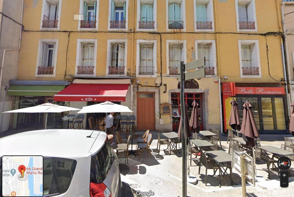 Appt 4 Pers Avec Jardin Ombrage En Centre Ville De Sete Bagian luar foto